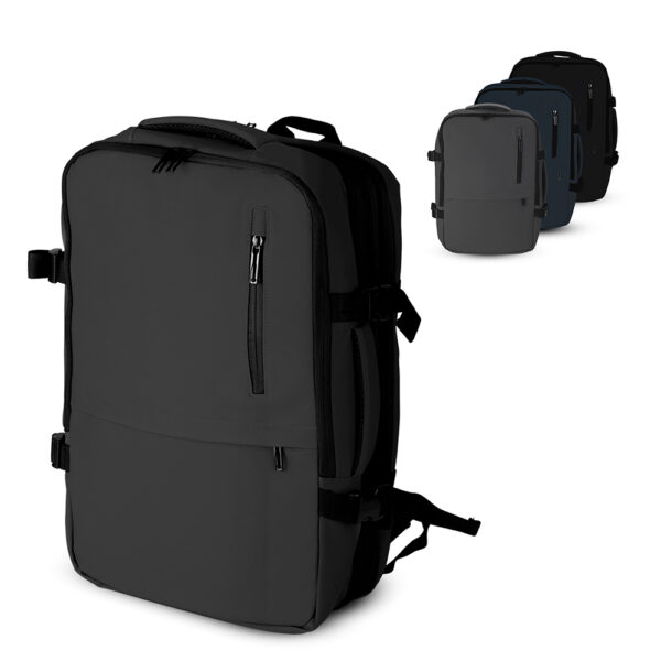 Mochila pasta personalizada com expansor para empresa