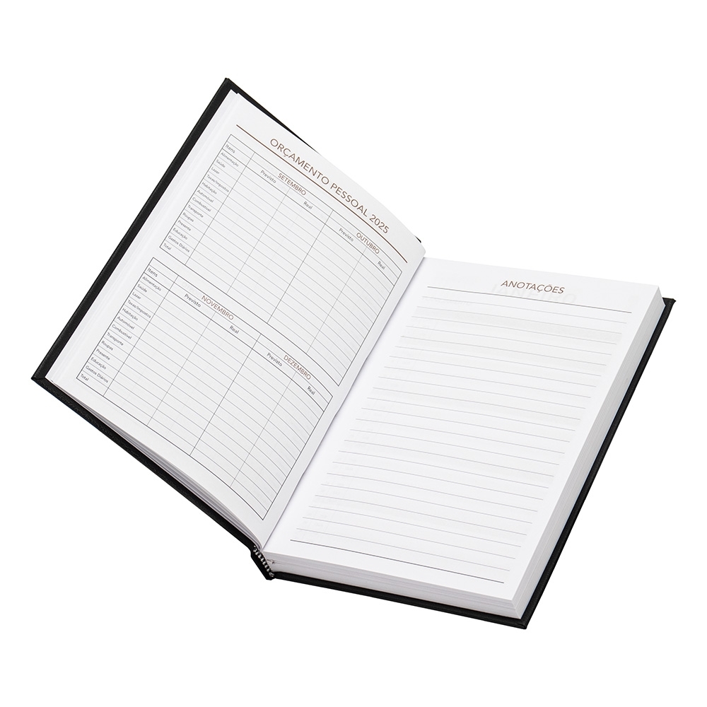 - Huble Brindes Corporativos (20x14 cm) | Agenda Personalizada Anual Cromato - HUBZB-14928 - Imagem 6