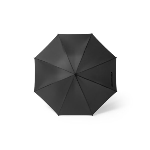 Guarda-chuva preto gravação silk cabo personalizado B2B