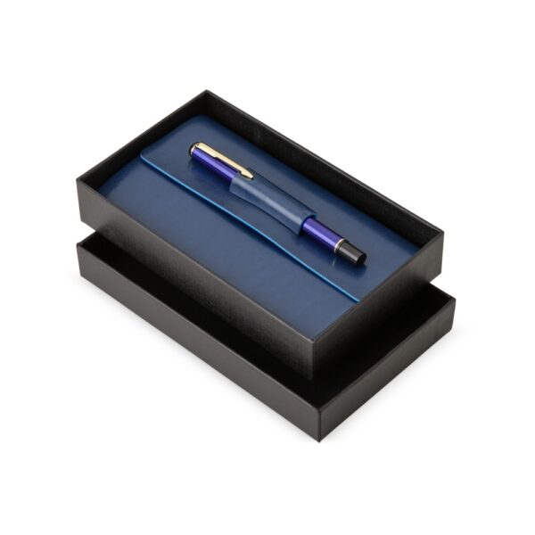 Kit caderno vermelho com caneta brinde corporativo com logo