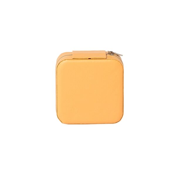 Porta joias bege personalizado gravação silk B2B
