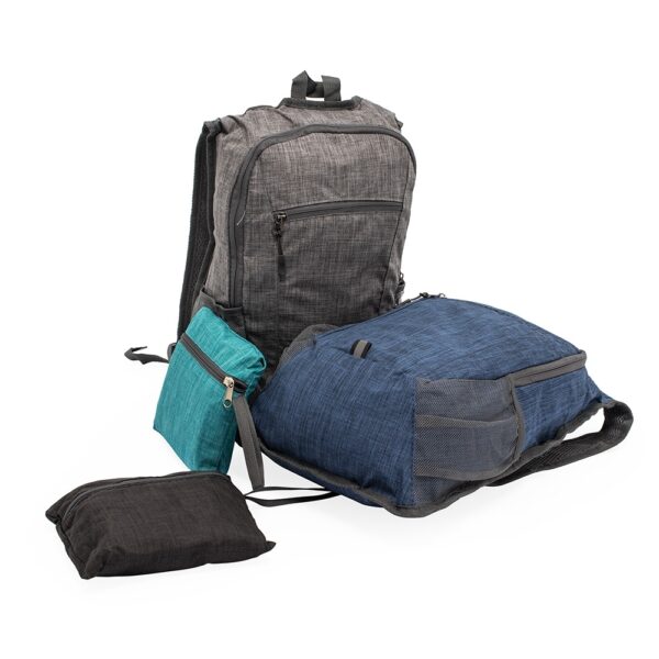 Mochila dobrável personalizada 14l para brindes corporativos
