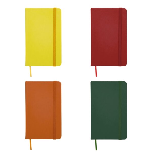 Caderno Moleskine personalizado emborrachado sem pauta 13x8cm