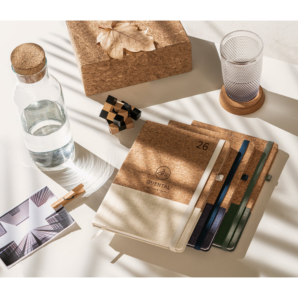 - Huble Brindes Corporativos (21x14 cm) | Agenda Personalizada Anual Cortiço e Linho - HUBSP-66199 - Imagem 19
