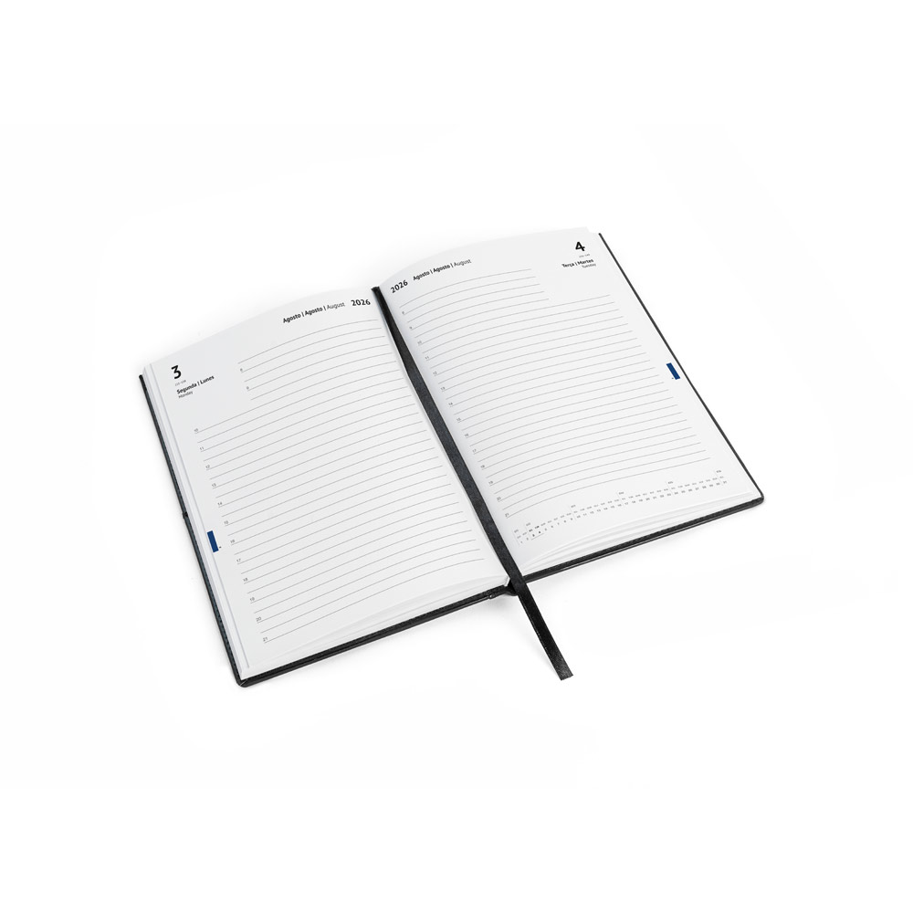 - Huble Brindes Corporativos (21x14 cm) | Agenda Personalizada Anual PU - HUBSP-66220 - Imagem 10