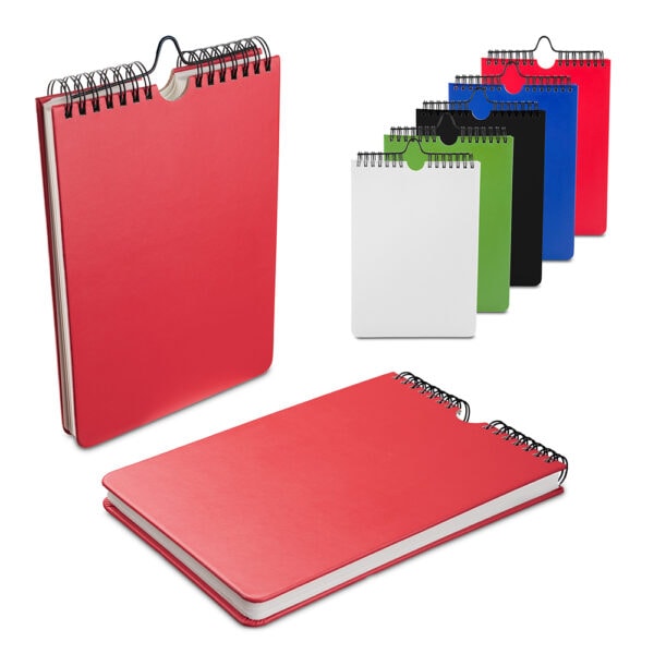 Caderno personalizado A5 planner corporativo silk screen