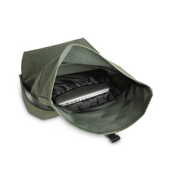 Mochila azul corporativa 21L gravação transfer