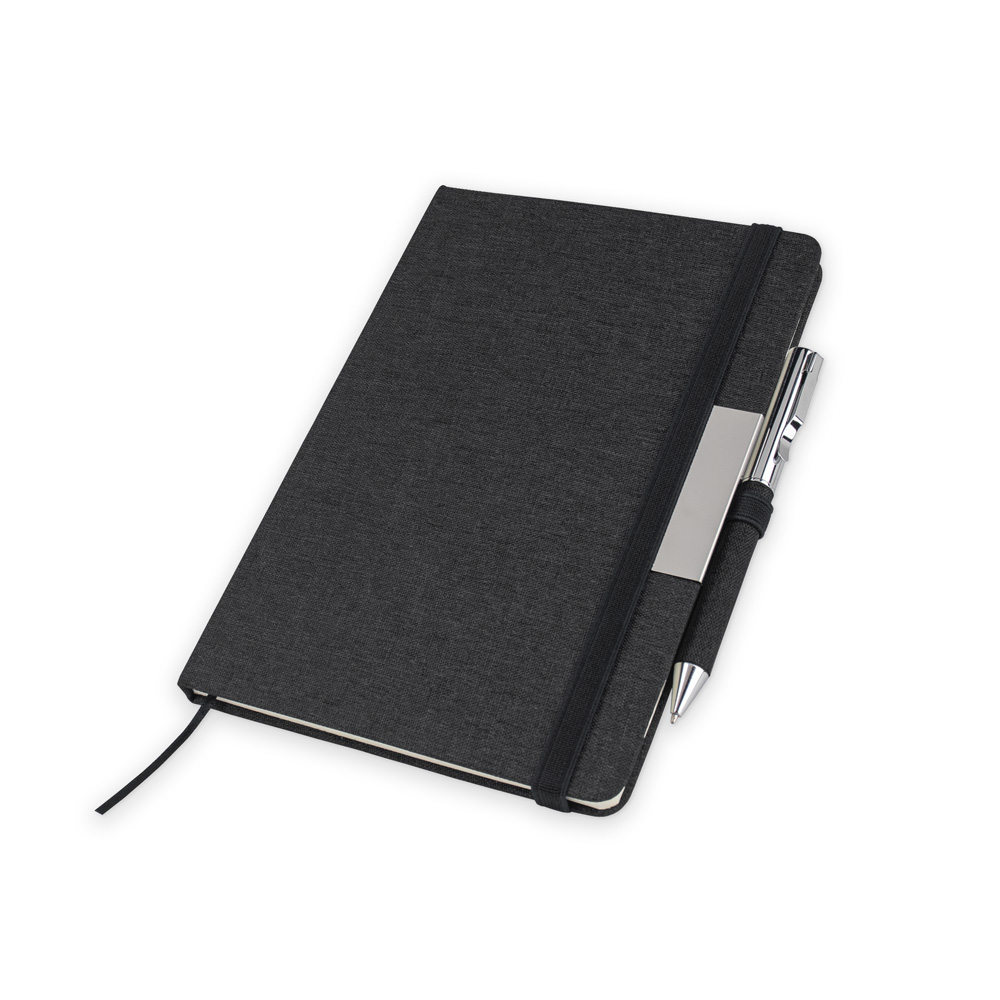 - Huble Brindes Corporativos (21x14) Kit Personalizado Caderno Caneta - HUBAS-CAD155 - Imagem 7