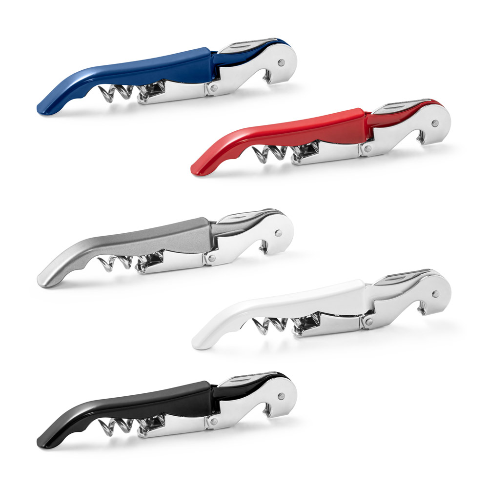 - Huble Brindes Corporativos Saca Rolha Personalizado com Abridor de Garrafa- HUBSP-94117