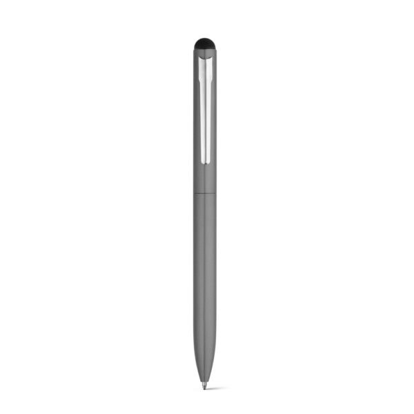 Brinde executivo caneta metal touch com logo empresa silk