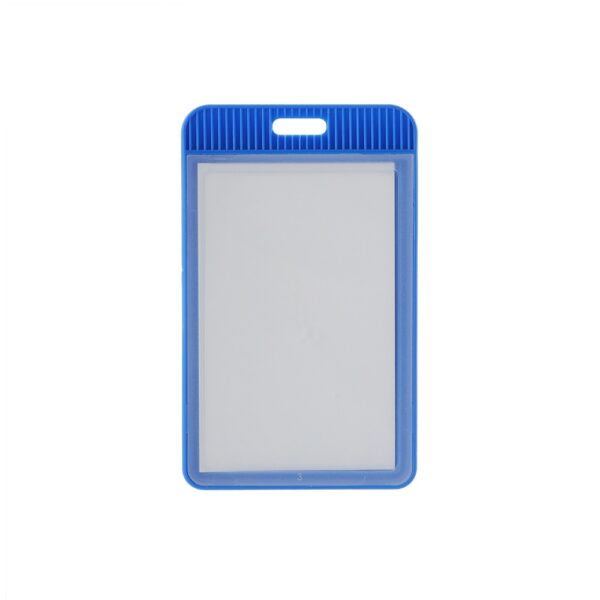 Porta crachá branco gravação UV digital corporativo