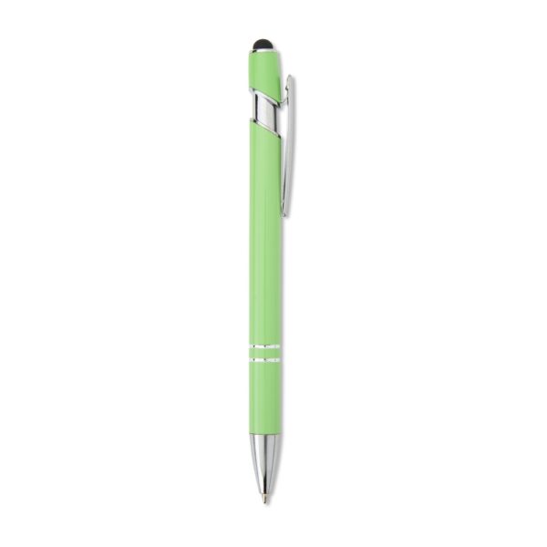 Caneta vermelha personalizada touch UV digital corporativo