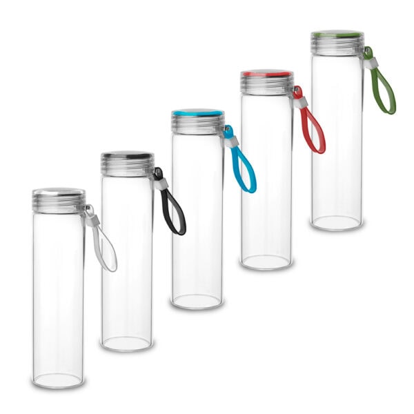 Garrafa de vidro personalizada 400ml para brindes