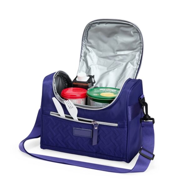 Bolsa térmica vermelha gravação silk para brindes