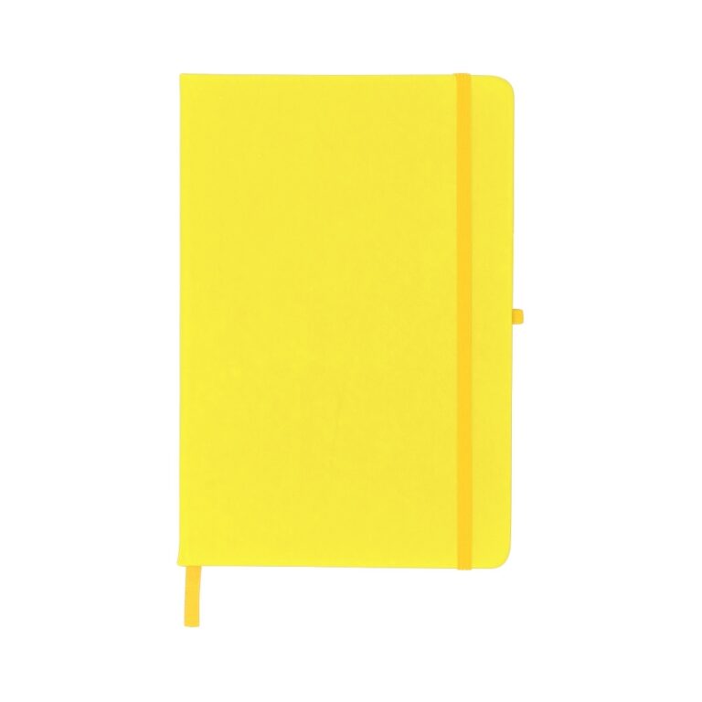 Caderno Personalizado Emborrachada c/ Porta Caneta - SEM PAUTA - HUBZB-14092SN
