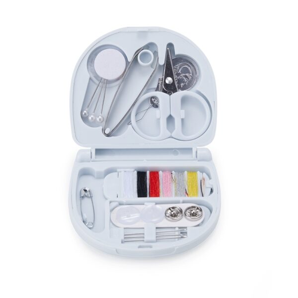 Brinde corporativo kit costura rosa personalizado