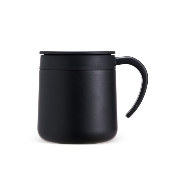 Brinde caneca verde térmica gravação laser corporativa