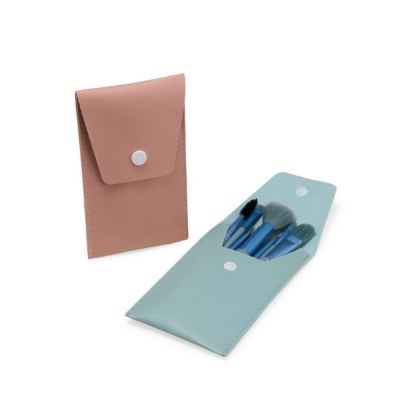 Kit pincel maquiagem 8 peças personalizado corporativo