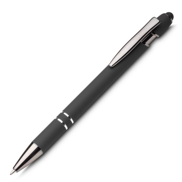 Caneta metal branca UV digital personalizada B2B