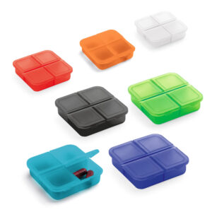 Porta Comprimidos Personalizado 4 Divisórias  - HUBSP-94306