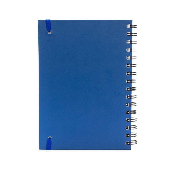 Planner corporativo preto personalizado silk screen
