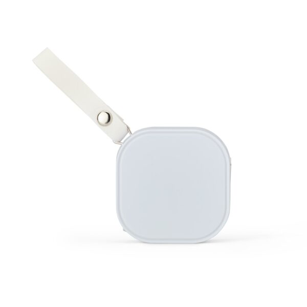 Cabo USB retrátil 3 em 1 personalizado branco corporativo