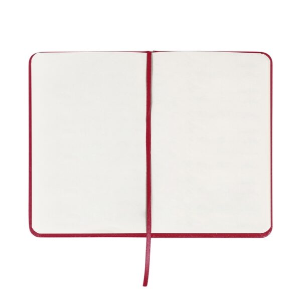 Caderno executivo sem pauta com logo gravação UV digital