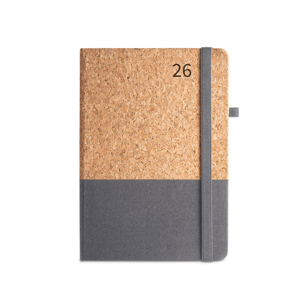 - Huble Brindes Corporativos (21x14 cm) | Agenda Personalizada Anual Cortiço e Linho - HUBSP-66199 - Imagem 13