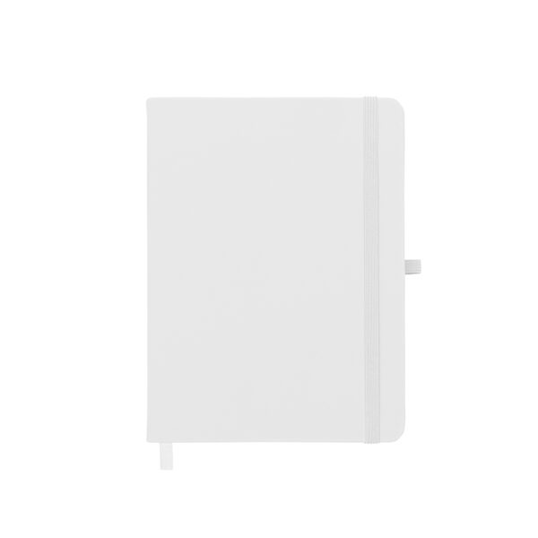 Caderno Personalizado Emborrachado com Pauta Porta Caneta 17,7x13,3cm