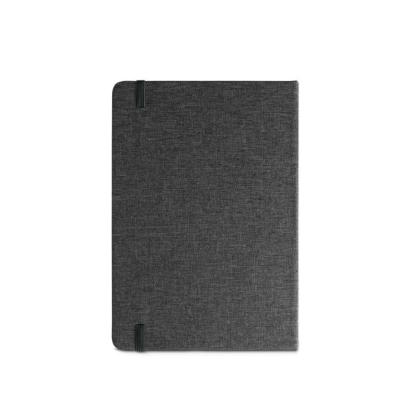 Caderno corporativo verde escuro transfer personalização
