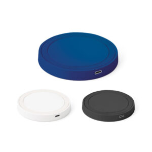 Carregador Personalizado Wireless Rápido ABS e Silicone - HUBSP-57906