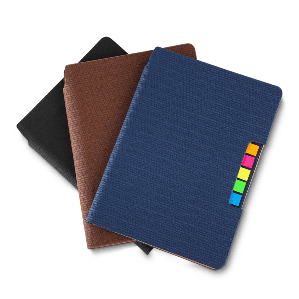 Caderno personalizado com pauta 21x14 cm gravação silk