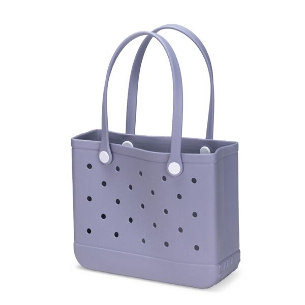 Bolsa EVA branca com logo da empresa gravação silk