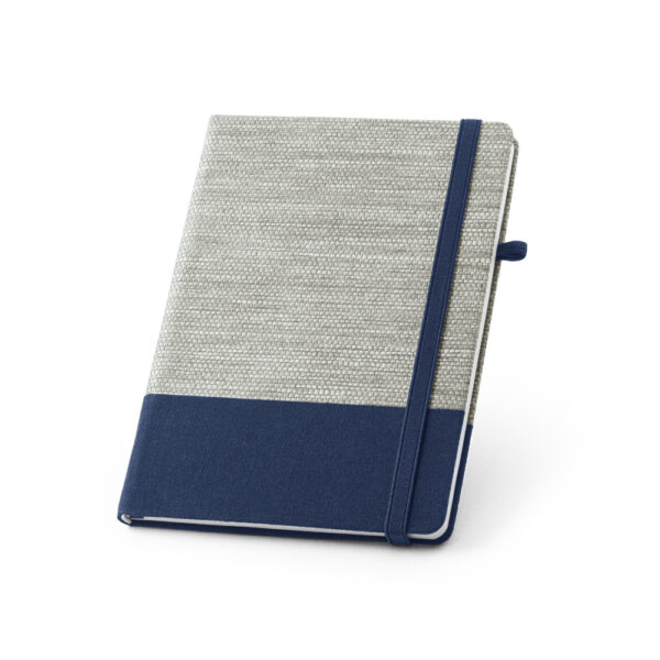 Caderno capa dura baixo relevo preto personalizado