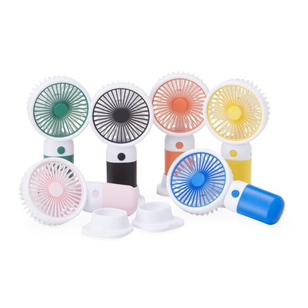 Mini ventilador recarregável personalizado corporativo
