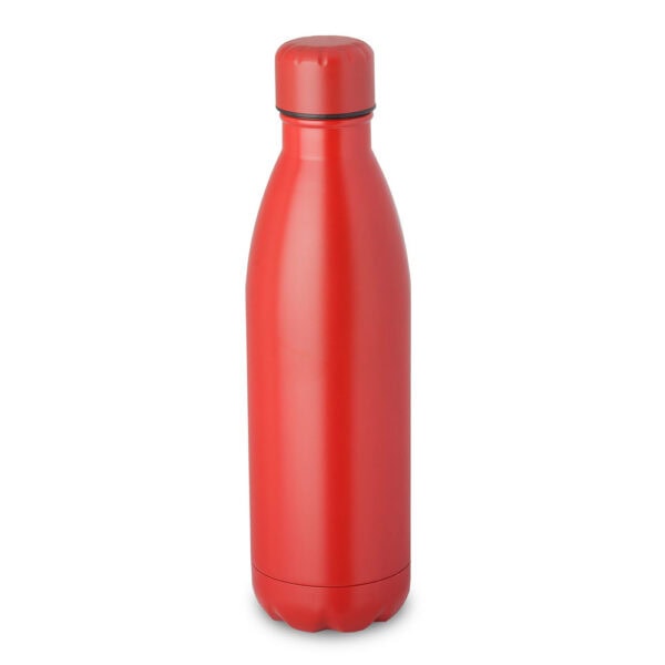Garrafa inox prata 750mL gravação UV digital