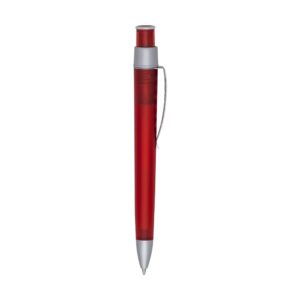 Caneta Plástica Personalizada Fosca Clip Metal 13.3x1.6cm