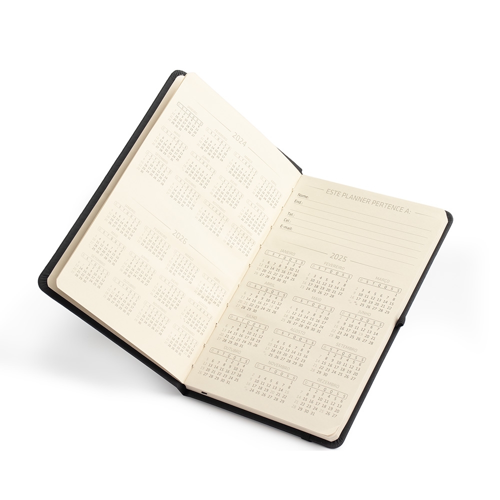 - Huble Brindes Corporativos (21x14) | Planner Personalizado Emborrachado Anual - HUBZB-15095 - Imagem 3