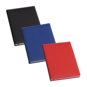 (20x14 cm) | Agenda Personalizada Diária Anual Emborrachada - HUBZB-14888