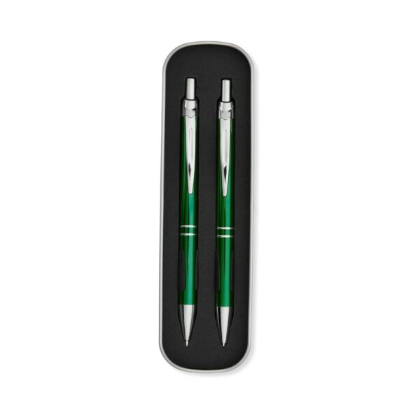 Caneta Metal Personalizada Kit Lapiseira Fosco