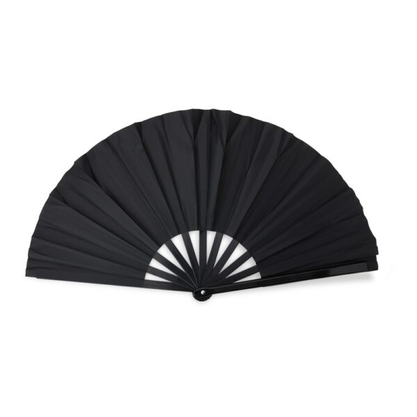 Leque Oxford branco personalizado silk para eventos empresariais