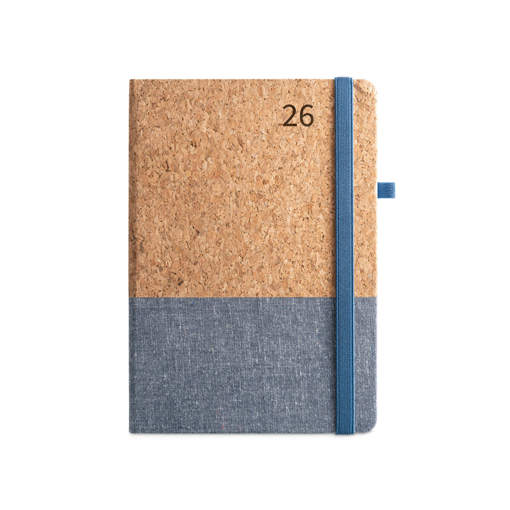 - Huble Brindes Corporativos (21x14 cm) | Agenda Personalizada Anual Cortiço e Linho - HUBSP-66199 - Imagem 7