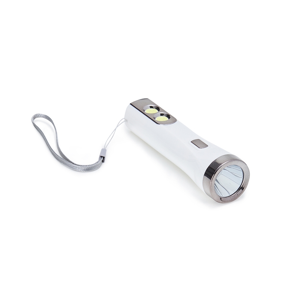 - Huble Brindes Corporativos Lanterna Personalizada Plástica Recarregável - HUBZB-05053 - Imagem 4