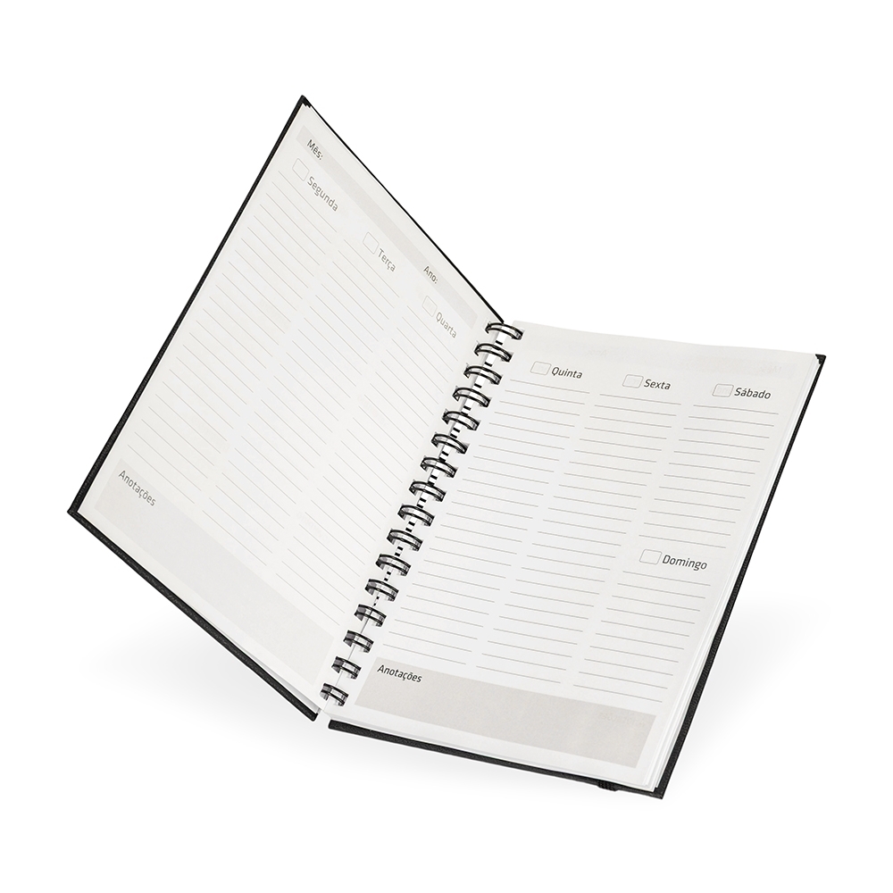- Huble Brindes Corporativos (21x15) | Planner Personalizado Cromato Anual - HUBZB-15288 - Imagem 13