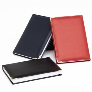 (20x15 cm) | Agenda Personalizada Diária Anual Couro - HUBZB-15113