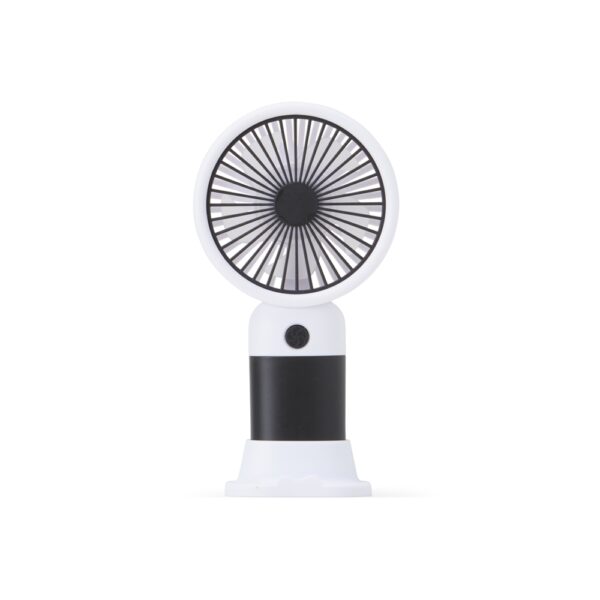 Ventilador portátil corporativo gravação silk colorida
