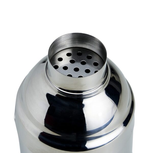 Brinde corporativo coqueteleira inox gravação a laser 600ml