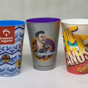 Copo Personalizado Plástico 550 ml - HUBPL-PL-140