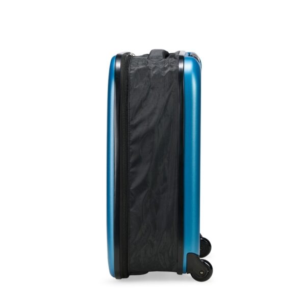 Brinde executivo mala retrátil azul gravação silk