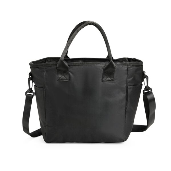 Bolsa térmica preta personalizada gravação transfer B2B